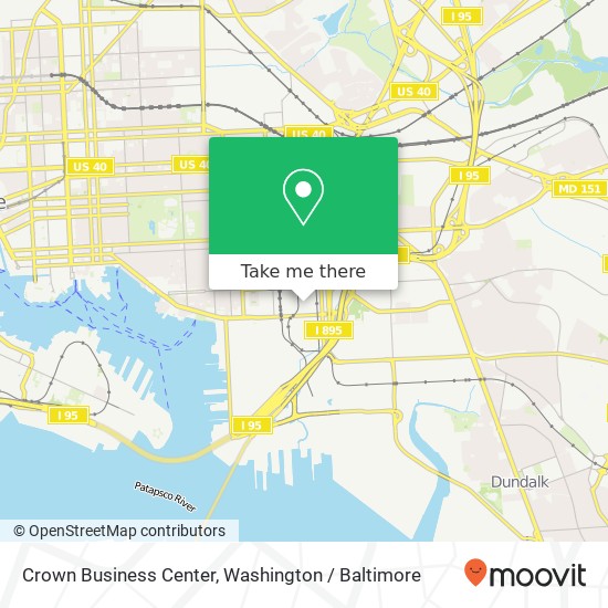 Mapa de Crown Business Center