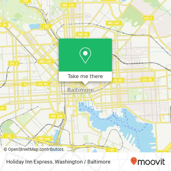 Holiday Inn Express map