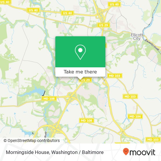 Mapa de Morningside House