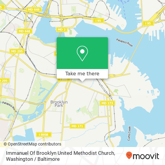 Mapa de Immanuel Of Brooklyn United Methodist Church