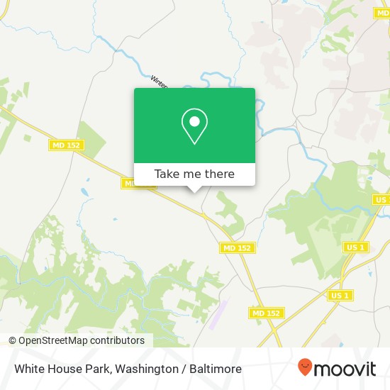 White House Park map