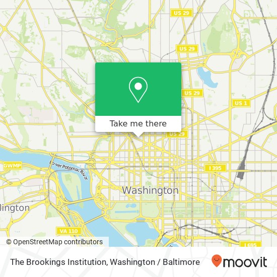 Mapa de The Brookings Institution