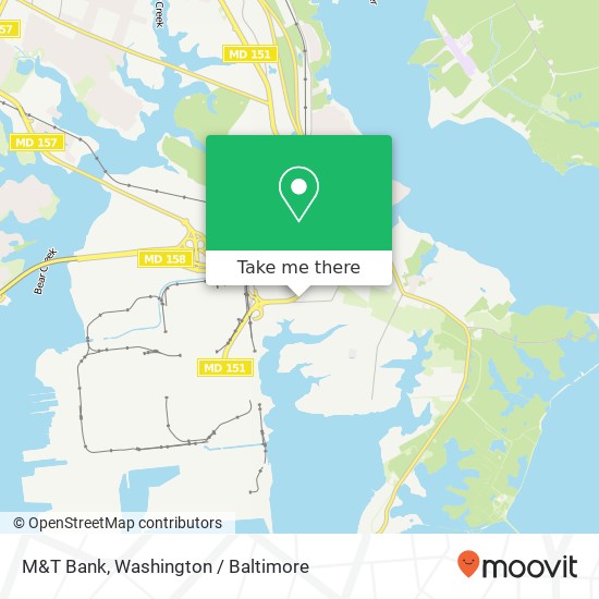 M&T Bank map