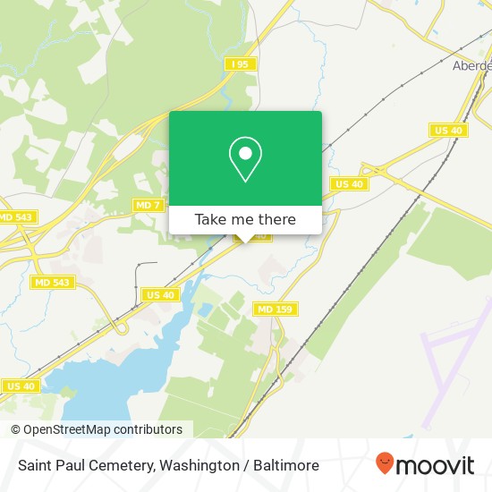 Mapa de Saint Paul Cemetery