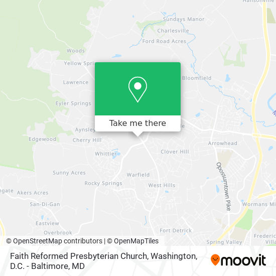 Faith Reformed Presbyterian Church map