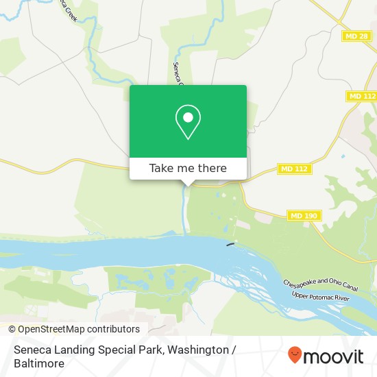 Seneca Landing Special Park map