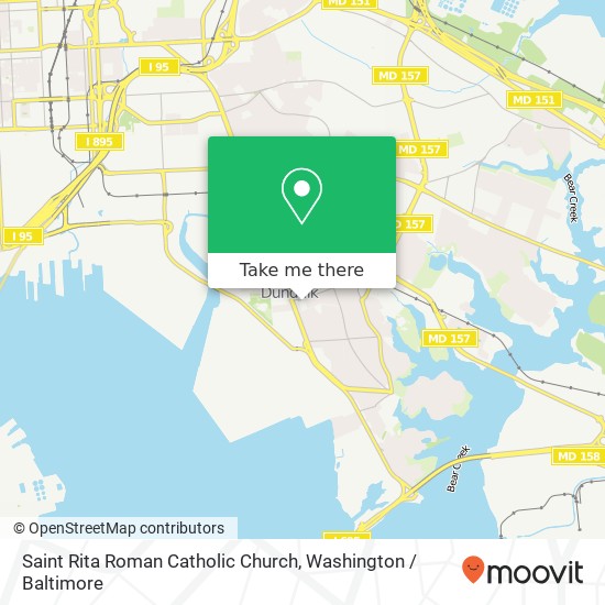 Mapa de Saint Rita Roman Catholic Church