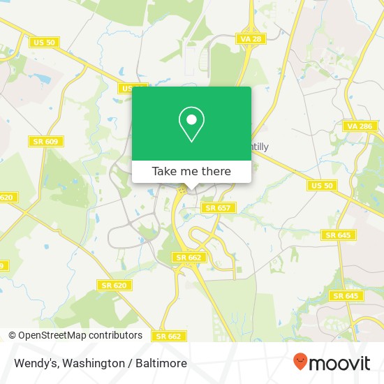 Wendy's map