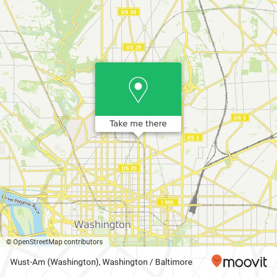 Wust-Am (Washington) map