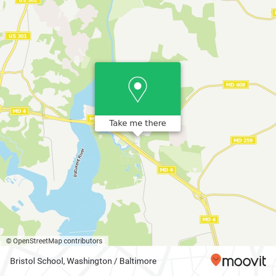 Bristol School map