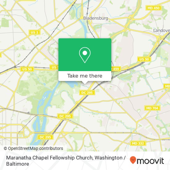 Mapa de Maranatha Chapel Fellowship Church