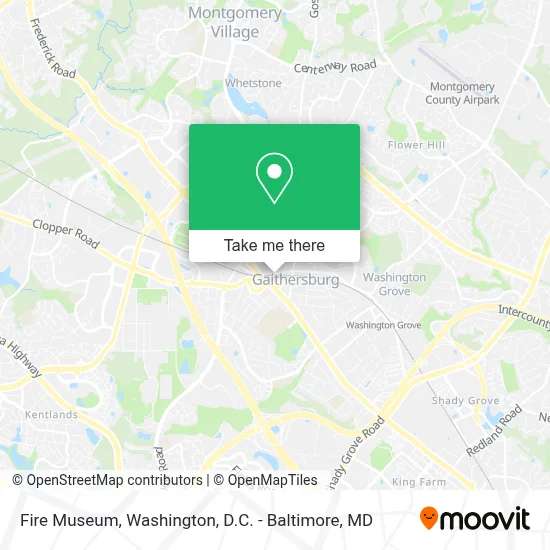 Fire Museum map