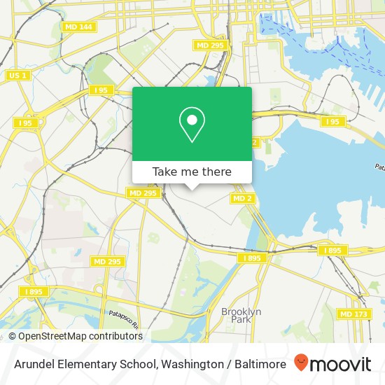 Mapa de Arundel Elementary School