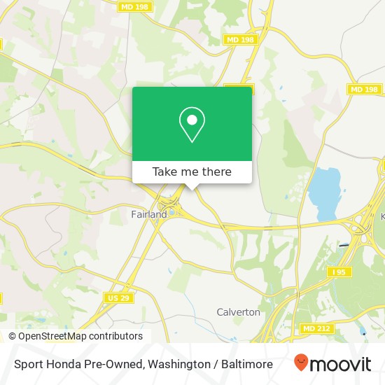 Sport Honda Pre-Owned map