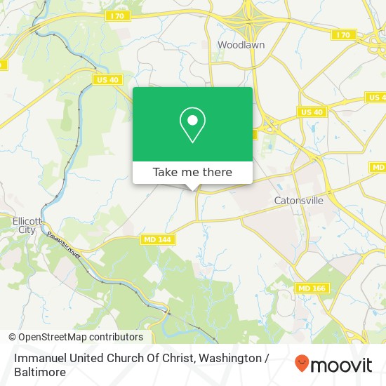 Immanuel United Church Of Christ map