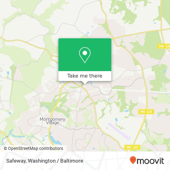 Safeway map