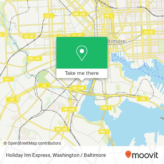 Holiday Inn Express map