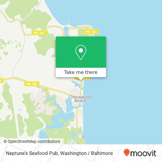 Mapa de Neptune's Seafood Pub