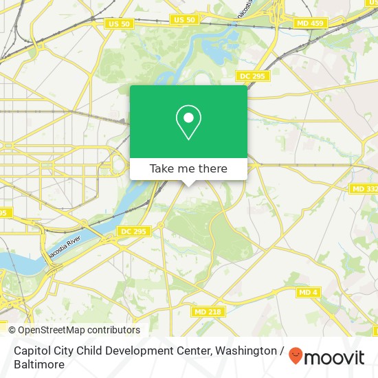 Capitol City Child Development Center map