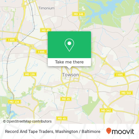 Record And Tape Traders map