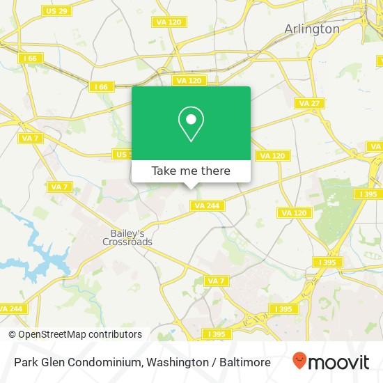 Park Glen Condominium map