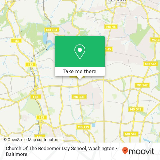 Mapa de Church Of The Redeemer Day School
