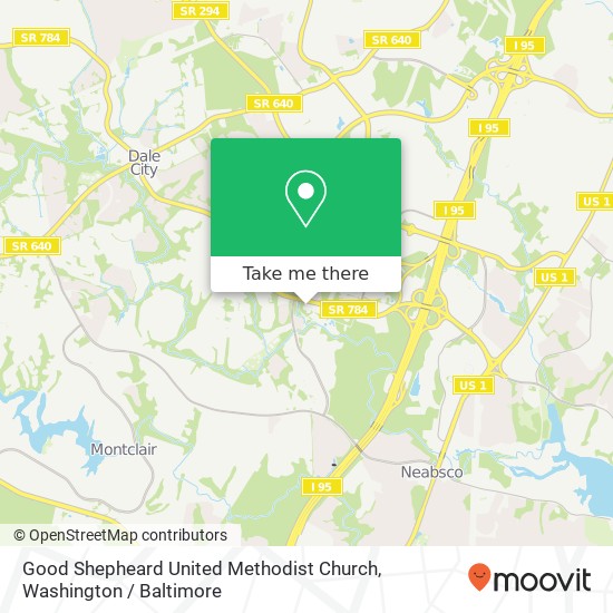 Mapa de Good Shepheard United Methodist Church