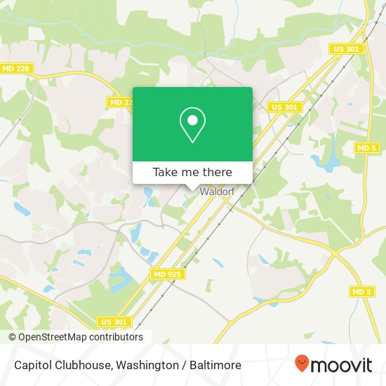 Mapa de Capitol Clubhouse