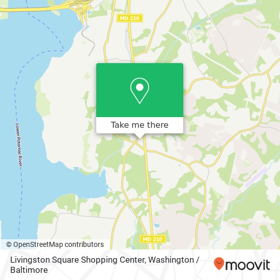 Livingston Square Shopping Center map