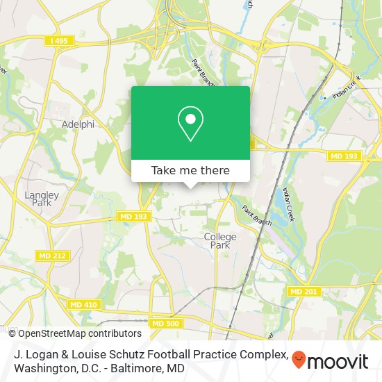 Mapa de J. Logan & Louise Schutz Football Practice Complex