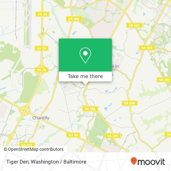 Mapa de Tiger Den