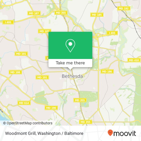 Mapa de Woodmont Grill
