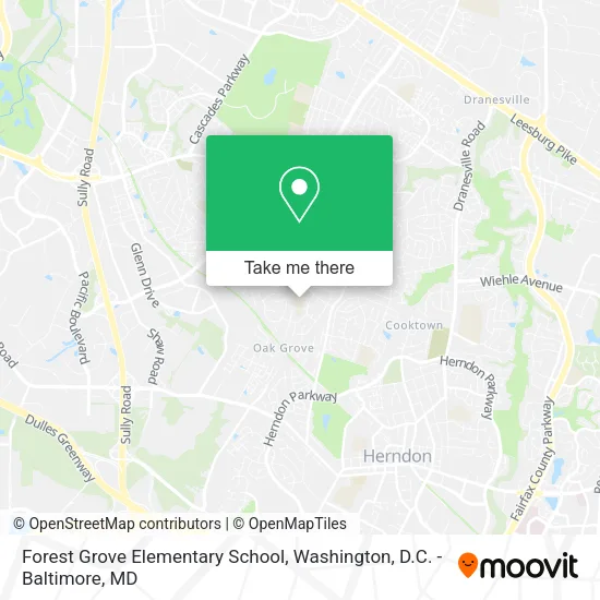 Mapa de Forest Grove Elementary School