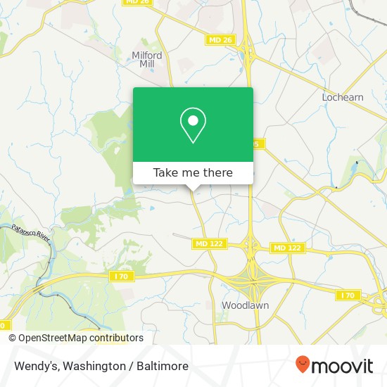 Wendy's map