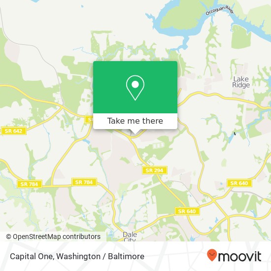 Capital One map