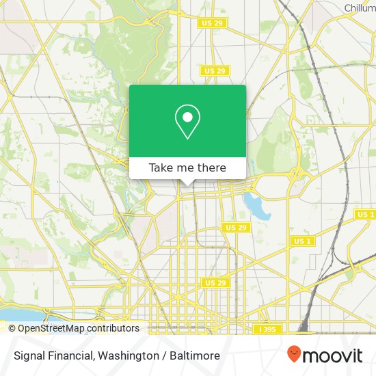 Signal Financial map