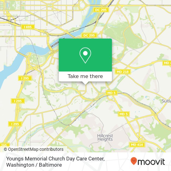 Youngs Memorial Church Day Care Center map