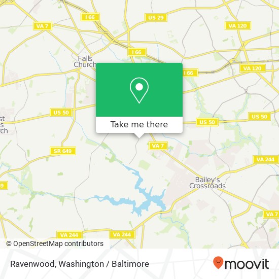 Mapa de Ravenwood