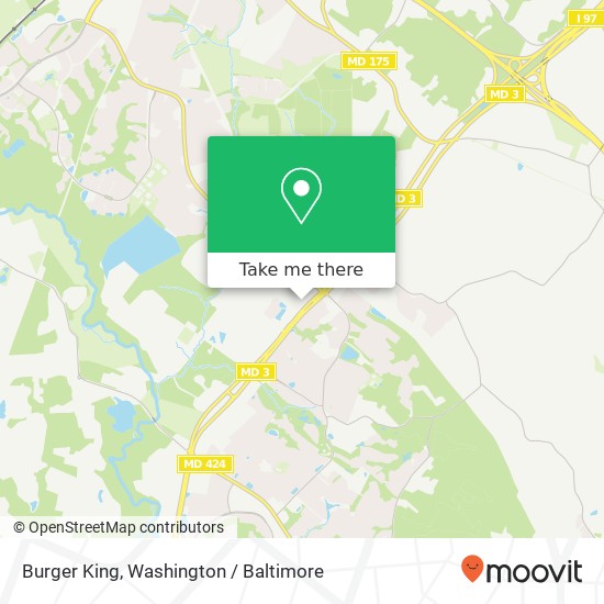 Burger King map