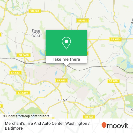 Merchant's Tire And Auto Center map