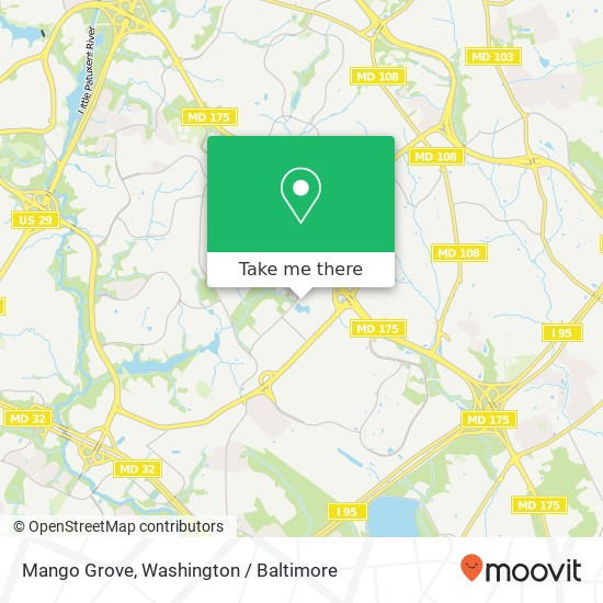 Mango Grove map