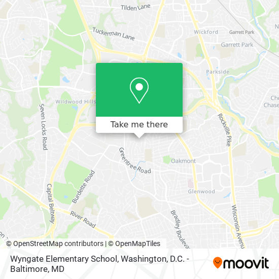 Mapa de Wyngate Elementary School