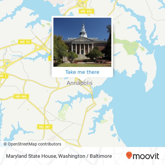 Mapa de Maryland State House