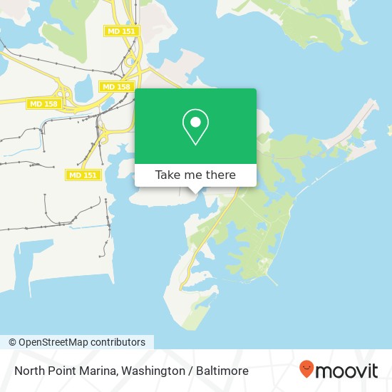 Mapa de North Point Marina