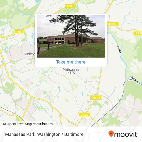 Mapa de Manassas Park