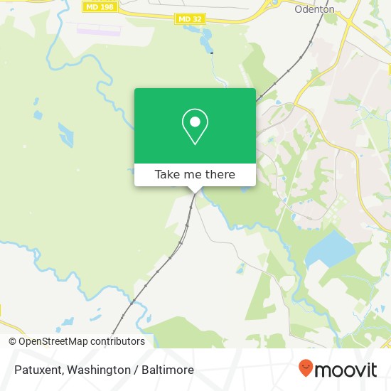 Patuxent map