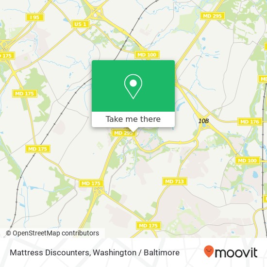 Mattress Discounters map