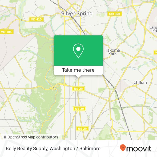 Belly Beauty Supply map