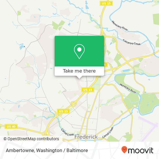 Mapa de Ambertowne