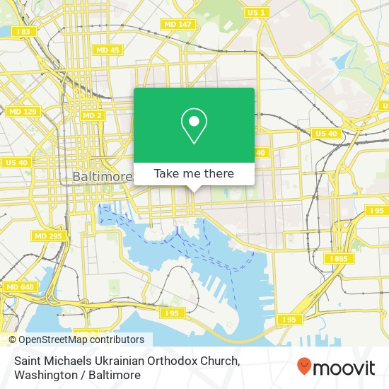 Saint Michaels Ukrainian Orthodox Church map